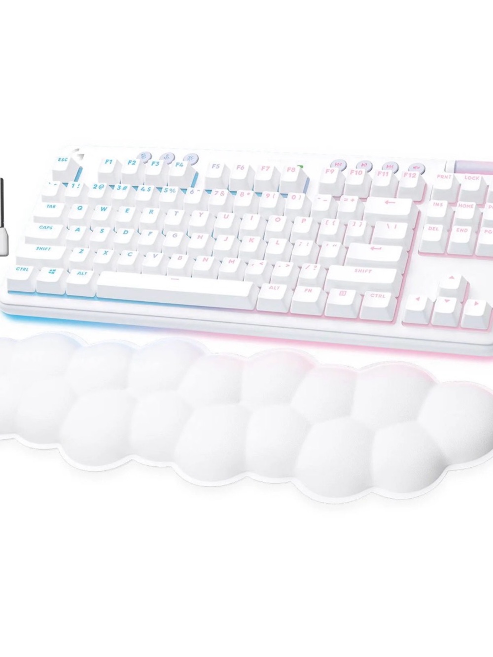 G715 Lightspeed Wireless Clicky Keyboard white
